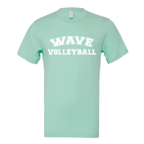Mint W/ White T-Shirt
