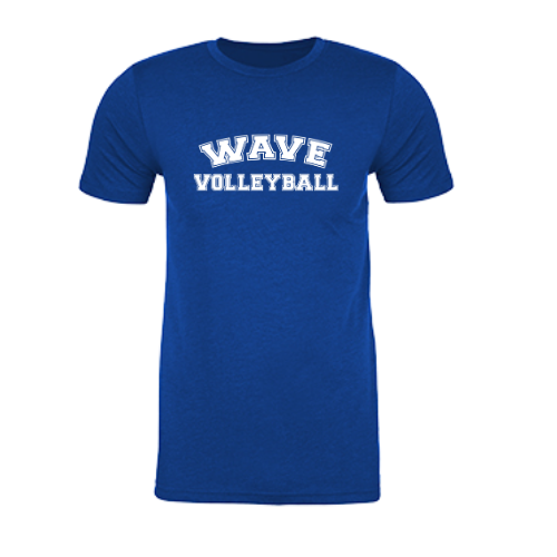 Royal W/ White T-Shirt