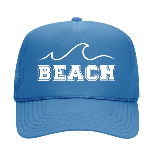 Columbia Blue Beach Trucker Hat