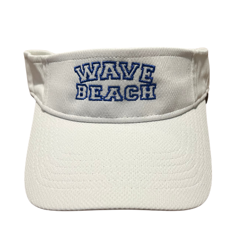 White Beach Visor