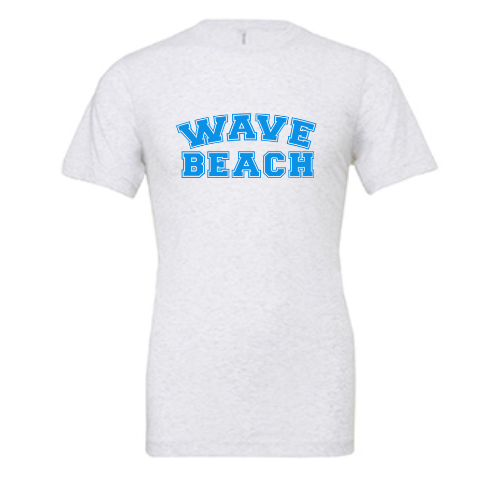 Ash W/ Blue Beach T-Shirt
