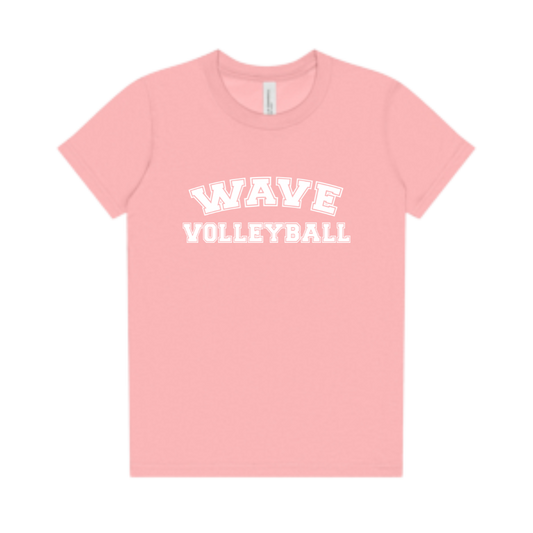 Pink w/ White Youth T-Shirt