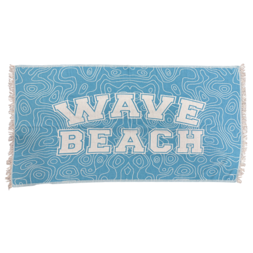 WAVE Beach Turkish Towel