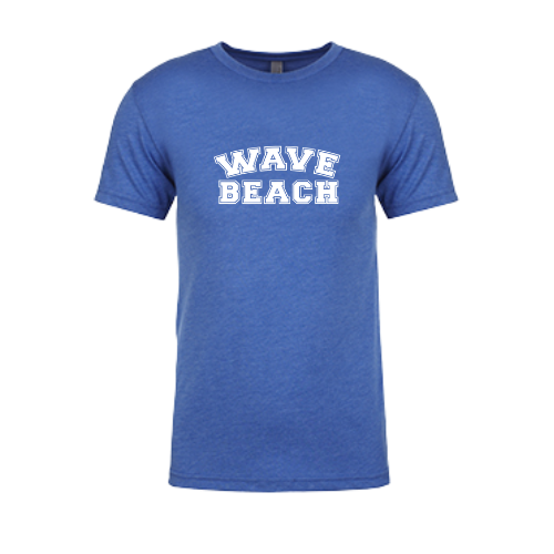 Vintage Royal W/ White Beach T-Shirt