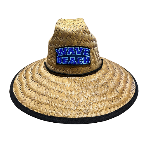 WAVE Beach Straw Hat